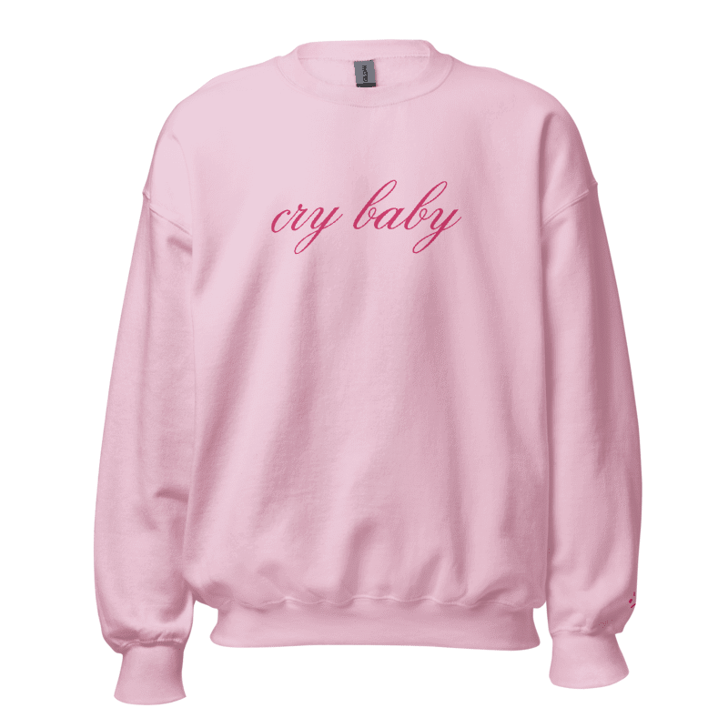 Pink Cry Baby Unisex Sweatshirt